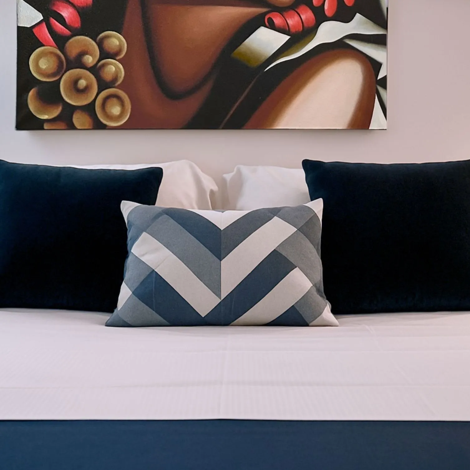 Sofa bed detail